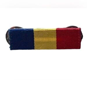 Antique Navy/Marine Corps Metal Ribbon Military Pin WWII